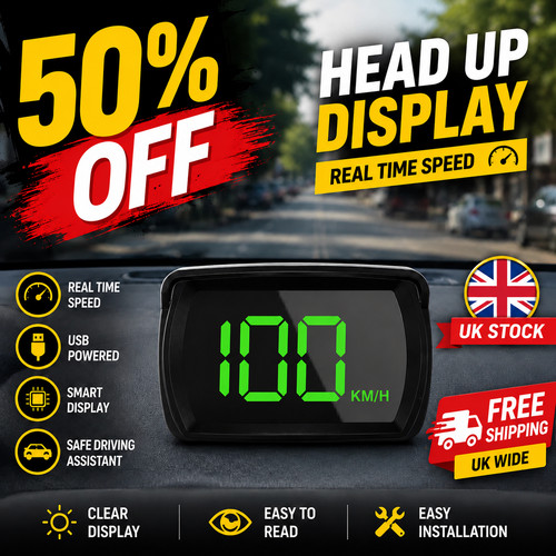 Digital gps hud speedo - digital,