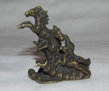 Miniature Cast Metal Three