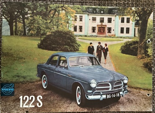 Rare vintage volvo 122s - vintage,