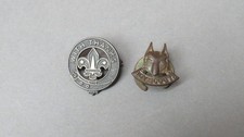 Two Vintage Badges – Silver