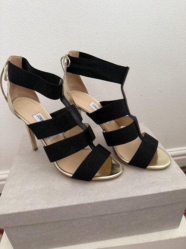 Jimmy choo dario - gold, leather