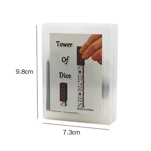 Tower dice close - close, up