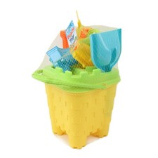 7-Piece Kids Sand Bucket &