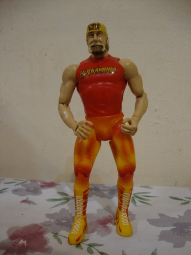 Wwe hulk hogan action - hulk, 7"