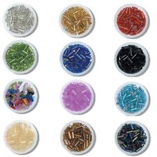 Trimits Bugle Glass Beads Essential 6mm 8g Craft Jewellery Making