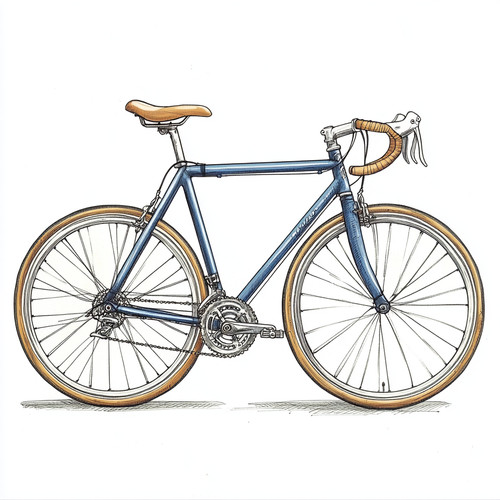 Wall decal sticker road bike - decal,