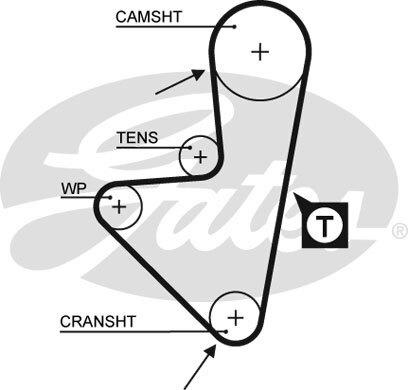 New timing belt for peugeot - belt,