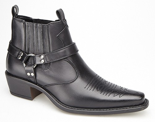 Mens black cowboy boots - cowboy, sizes