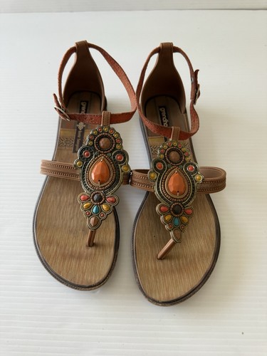 Grendha brown jewel sandal - grendha,