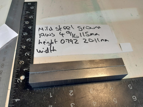 Vice jaws ground mild steel - , 4
