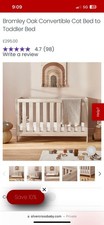 Silver Cross Cot Bed