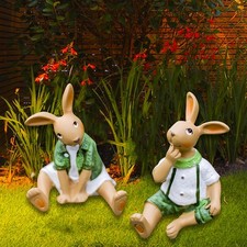 2 Pieces Garden Statues