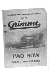 Grimme Two Row Potato