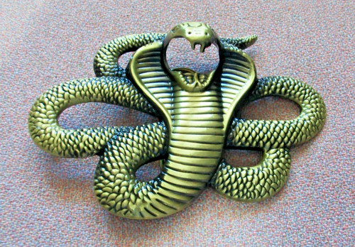 Za1 king cobra belt buckle - za1#,