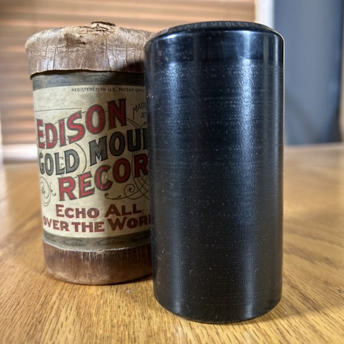 Edison cylinder record - edison, i