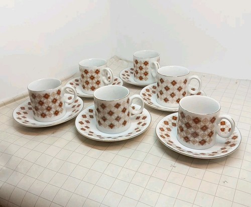 Coffee cup and saucer - 6,