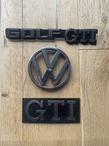 Golf gti badges - golf,