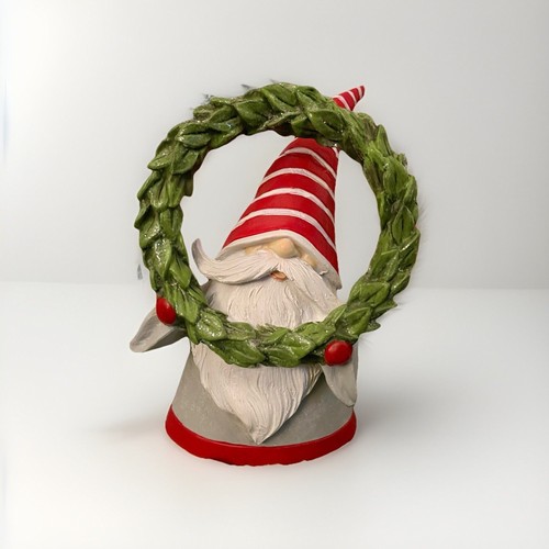 Giant christmas gnome - gnome, holding