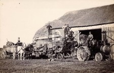Farm Tractor Harvesting