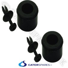 2 X LINCAT FE37 ROUND RUBBER