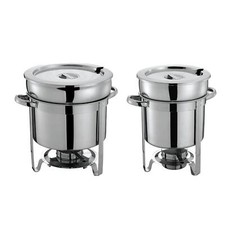 Soup Chafer Catering Food Warmer Sauces Stainless Steel Soup Warmer, Party Food