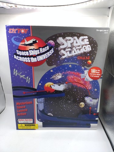 Vintage space station chase - space,
