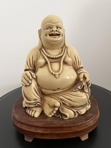 Resin vintage chinese laughing - vintage,