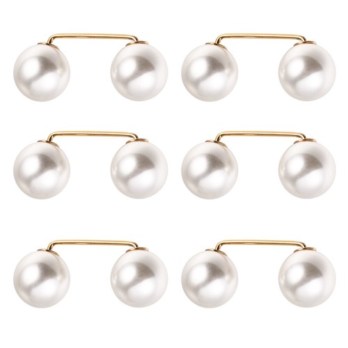6pcs reusable faux - faux, pearl