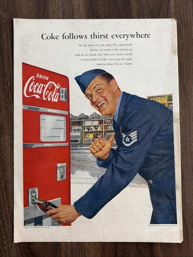 1952 coca cola air force - air,