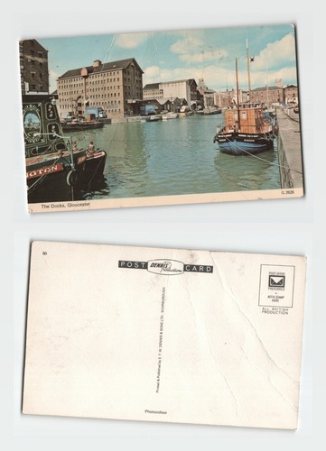 Postcard the docks - the,