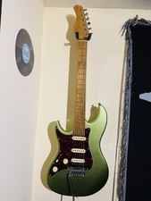 Sire Larry Carlton S7L Sherwood Green Sparkle Left Handed Electric Guitar Superb