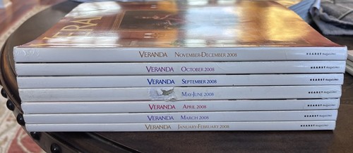 Veranda magazine issue lot - issue,