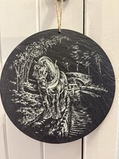 Large slate Wall Plaque Of
