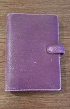 Filofax Finsbury Personal Grained Leather Organiser Raspberry. 