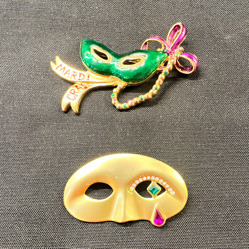 Lot mardi gras mask - 2,