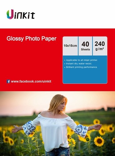 4x6 glossy photo paper 240gsm - 4x6,