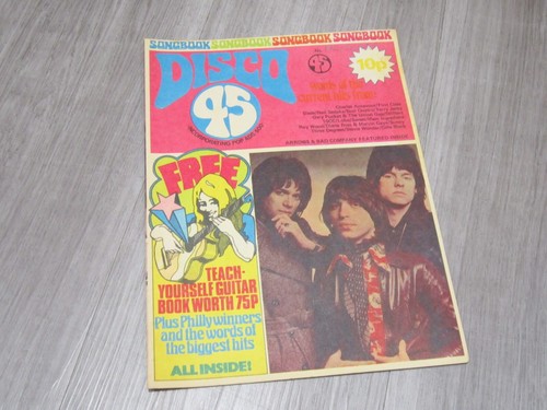 Vintage disco song book - disco, 45
