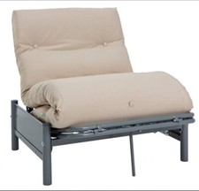 Single Metal Futon Sofa Bed