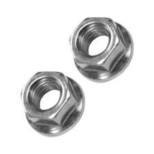 Bicycle Wheel Nuts - Flanged