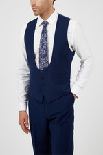 Ben Sherman Blue Waistcoat