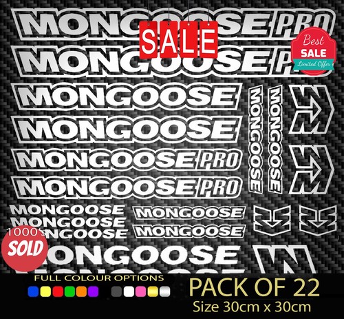 Mongoose pro vinyl decal - pro,