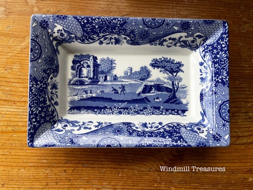 Spode blue italian rectangular - spode,