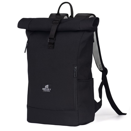 Mocloly roll top backpack - top,