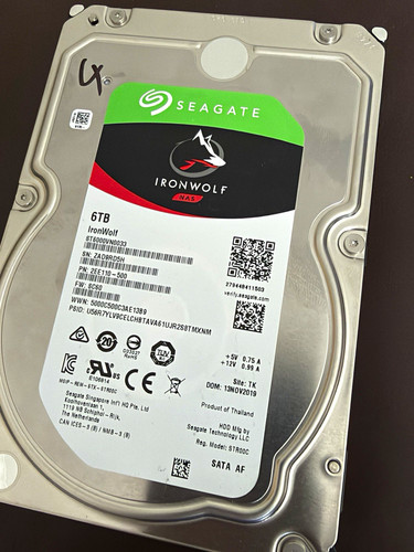 Seagate ironwolf 6tb 5in - seagate,