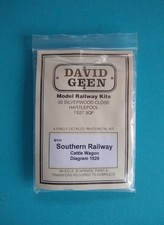 David Geen 4mm OO Gauge White