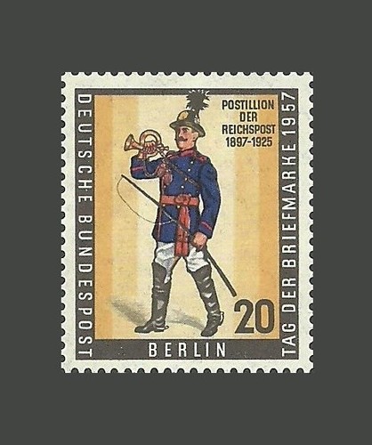 Germany berlin stamps - 1957, the