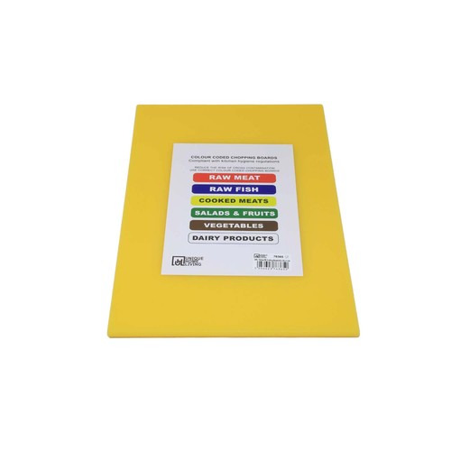 Yellow chopping board - chopping, pe