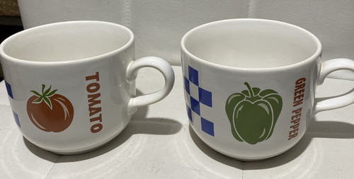 Staffordshire pottery soup - pottery,