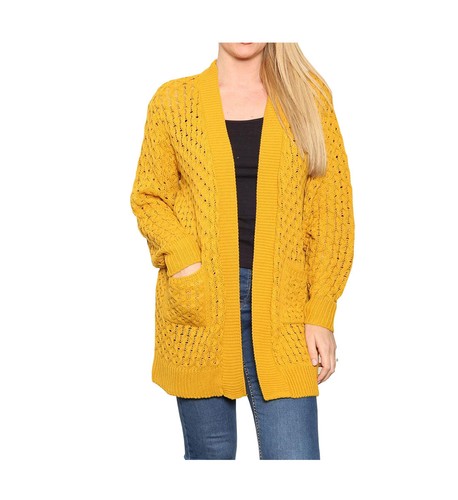 Ladies cardigan knitted - ladies, chunky