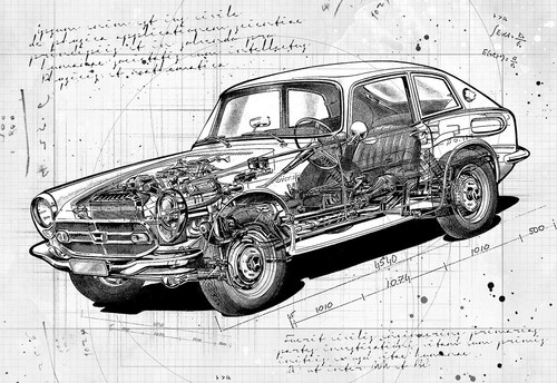 Honda s800 coupe technical - ,